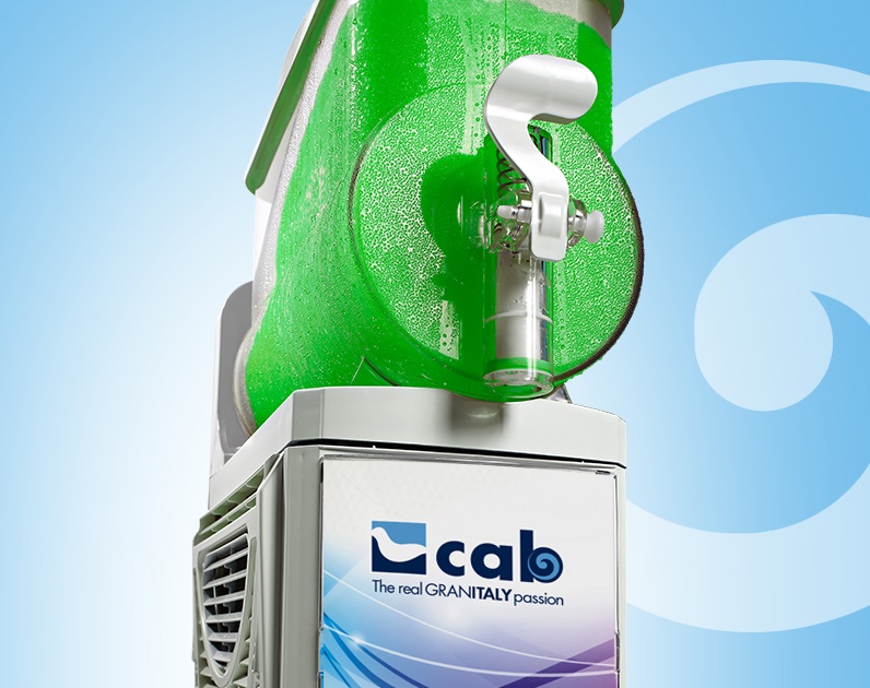 مكينة سلاش 3 حوض 10 لتر ابيض ايطالي CAB FABY SKYLINE 3