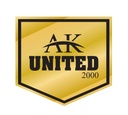 مكينة سلاش 2 حوض 12 لتر اسود تركي AK.UNITED2000