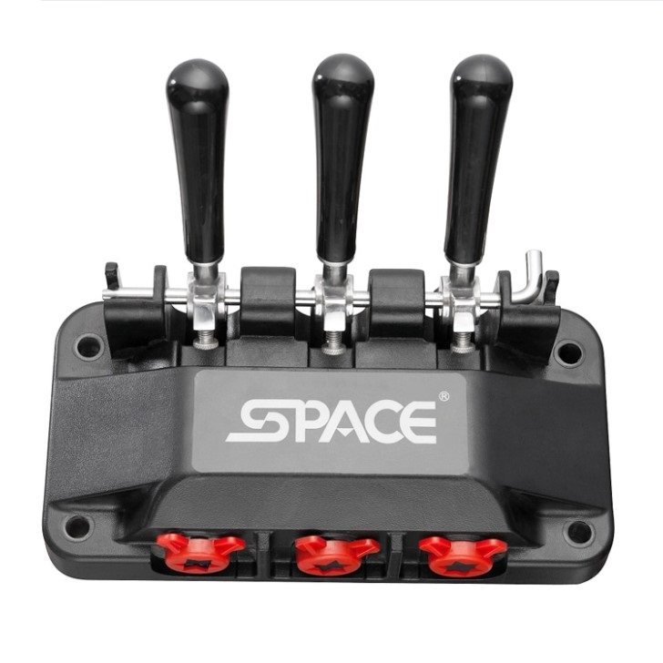 مكينة آيسكريم احترافية ثلاث نكهات (مزيج ناعم وثابت القوام ) من SPACE