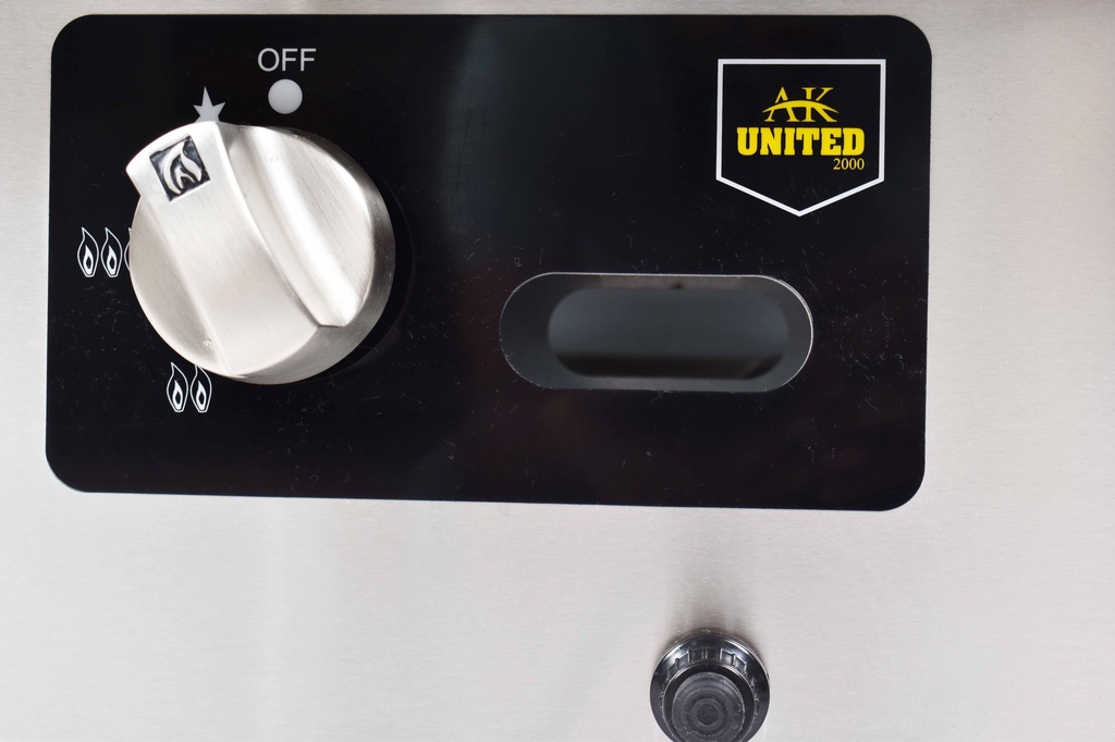 جريل غاز املس 120 سم AK.UNITED