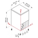 صانعة ثلج بريما ICE MAKER CBC184A 22KG