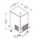 صانعة ثلج بريما ICE MAKER CB249A 29KG