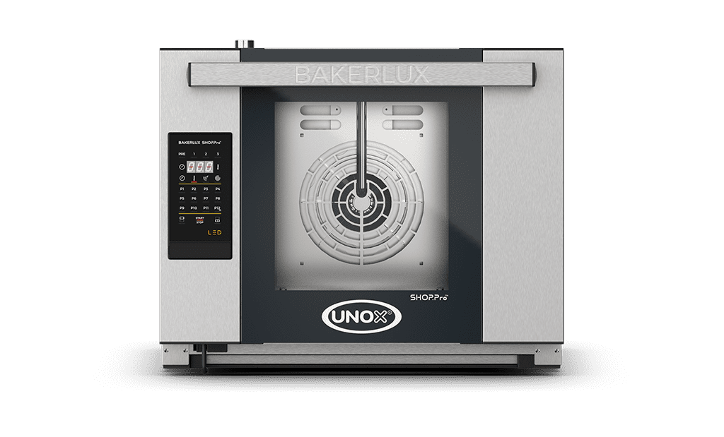 فرن مخبوزات ومعجنات كونفكشن اونكس 4 صواني ايطالي UNOX FORNO ARIANNA LED